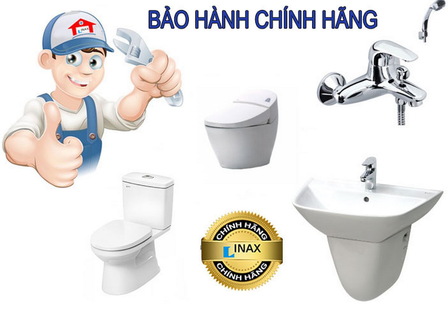 Trung tâm bảo hành thiết bị vệ sinh Inax tại Hà Nội