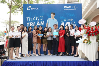 Tổng kết lễ trao thưởng chương trình khuyến mại “Tháng tri ân Inax” tại hệ thống Showroom Hải Linh