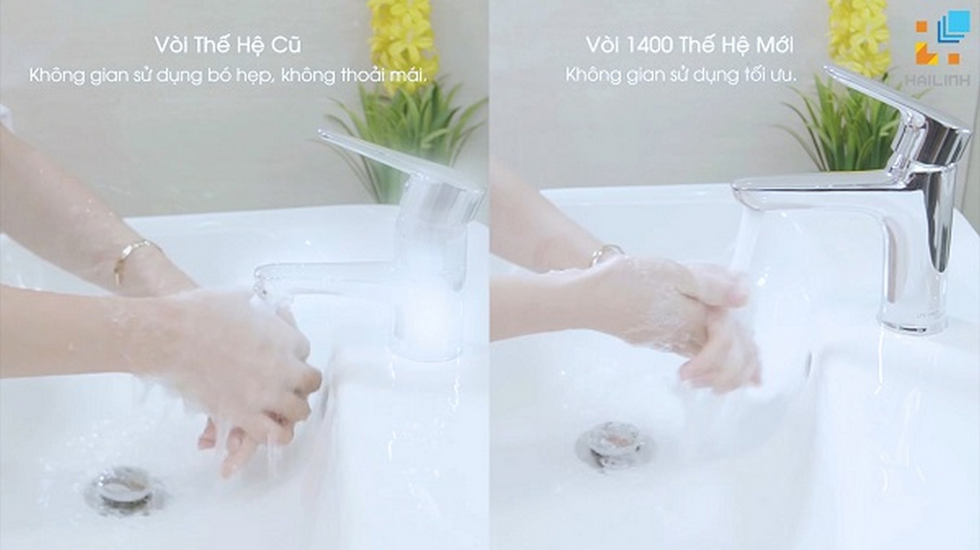 Đổi diện mạo cho nhà tắm với series vòi INAX thế hệ mới 1400-3