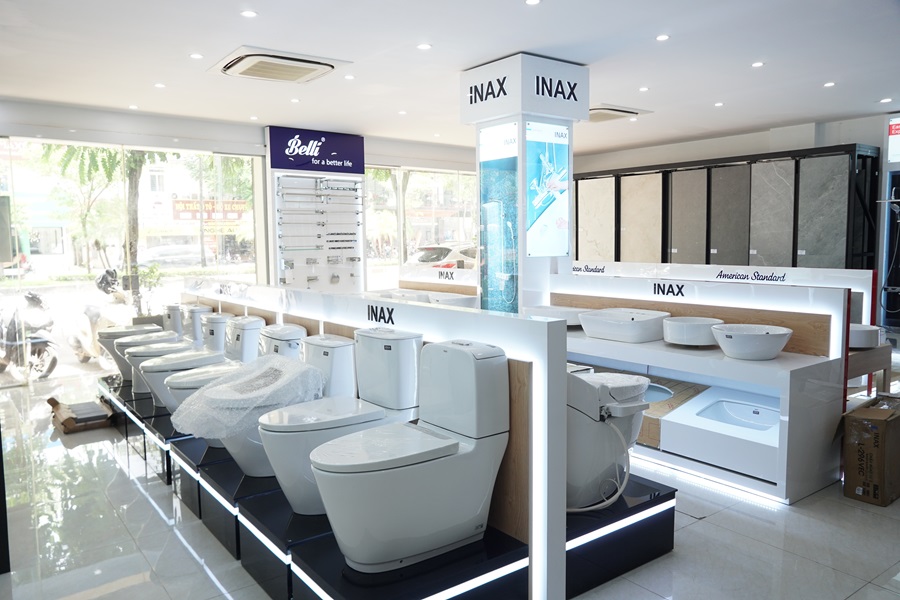 khong gian trung bay showroom co linh