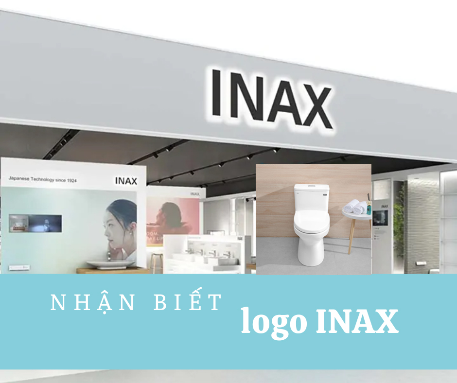 cách nhận biết logo chính hãng Inax