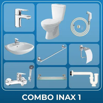 Combo thiết bị vệ sinh Inax + Belli số 1