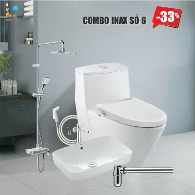Combo thiết bị vệ sinh Inax số 6